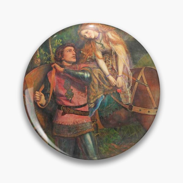Item preview,  La Belle Dame sans merci - Arthur Hughes designed and sold by Vintage Designs +.