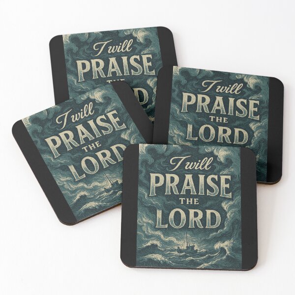 Item preview, I Will Praise the Lord Psalm 34 designed and sold by SimplySelim.