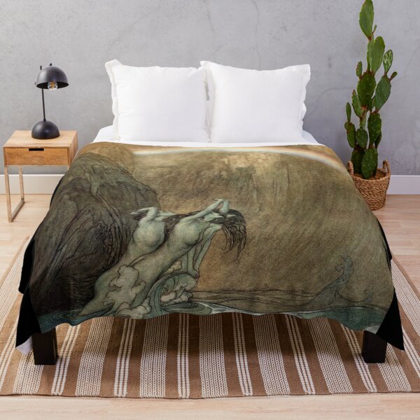 Item preview, Wagners ring cycle the sirens - Arthur Rackham designed and sold by Vintage Designs +.