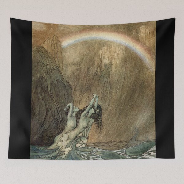 Item preview, Wagners ring cycle the sirens - Arthur Rackham designed and sold by Vintage Designs +.