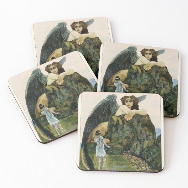 Item preview, Oedipus and the sphinx - Artuš Scheiner designed and sold by Vintage Designs +.