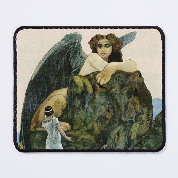 Item preview, Oedipus and the sphinx - Artuš Scheiner designed and sold by Vintage Designs +.