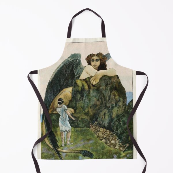 Item preview, Oedipus and the sphinx - Artuš Scheiner designed and sold by Vintage Designs +.