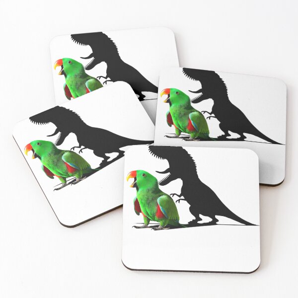 Item preview, Funny Screaming Green Eclectus Parrot Dinosaur Lover Meme designed and sold by Kimberley King Art  King Art.