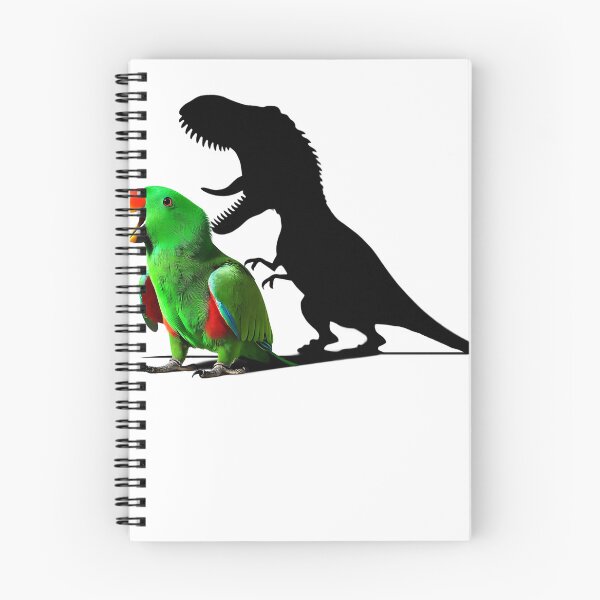 Item preview, Funny Screaming Green Eclectus Parrot Dinosaur Lover Meme designed and sold by Kimberley King Art  King Art.