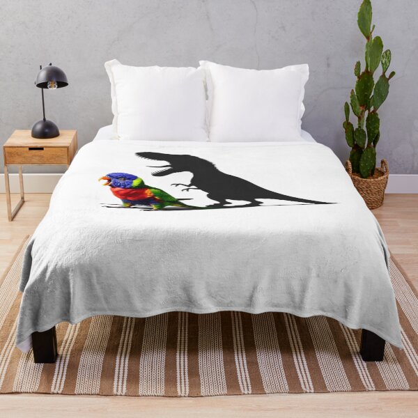 Item preview, Funny Screaming Loriinae Parrot Dinosaur Lover Meme designed and sold by Kimberley King Art King Art.