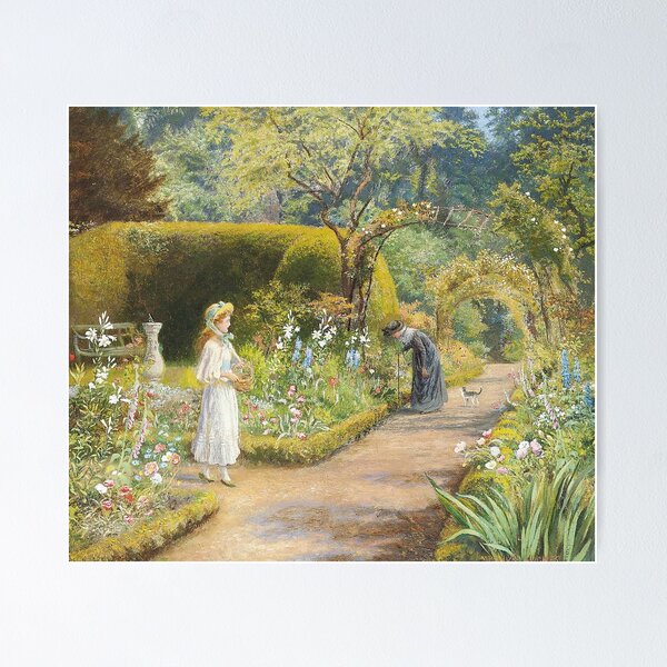 Item preview, A visit to grandmother - Arthur Hughes  designed and sold by Vintage Designs +.