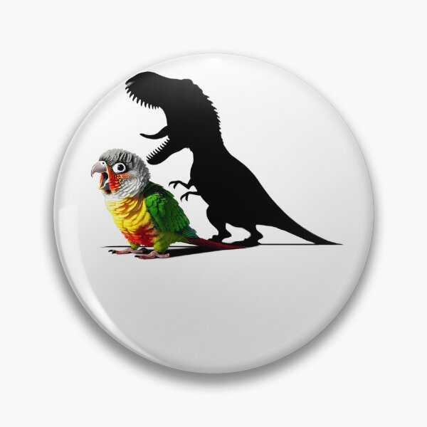Item preview, Funny Screaming Pineapple Green Cheeked Conure Parrot Dinosaur Lover Meme designed and sold by Kimberley King Art  King Art.