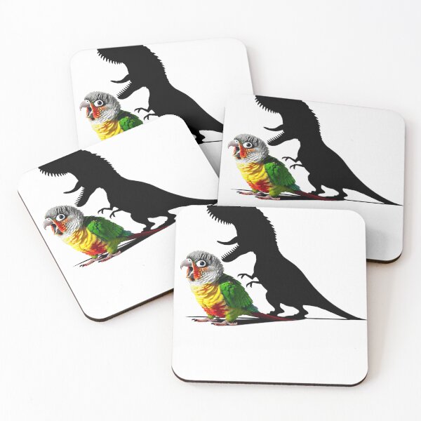 Item preview, Funny Screaming Pineapple Green Cheeked Conure Parrot Dinosaur Lover Meme designed and sold by Kimberley King Art  King Art.