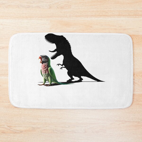 Item preview, Funny Screaming Red-breasted Parakeet Parrot Dinosaur Lover Meme designed and sold by Kimberley King Art  King Art.