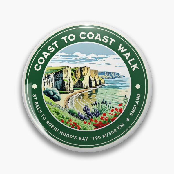 Item preview, Coast to Coast Walk England C2C Sticker, Shirt and more designed and sold by designkb.