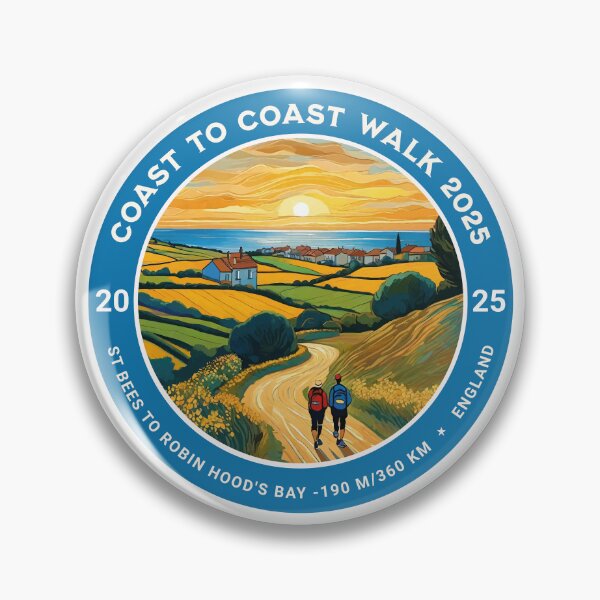 Item preview, Coast to coast  Walk England C2C -2025 Sticker, Shirt and more designed and sold by designkb.