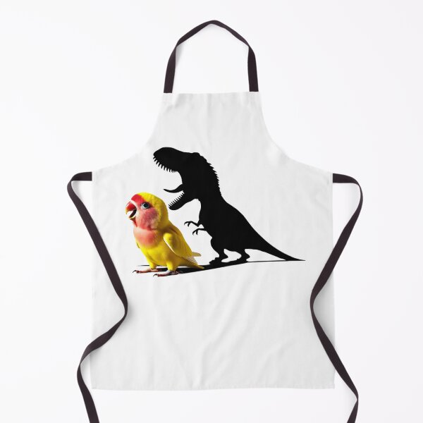 Item preview, Funny Screaming Rosy Faced Yellow Lovebird Parrot Dinosaur Lover Meme designed and sold by Kimberley King Art  King Art.