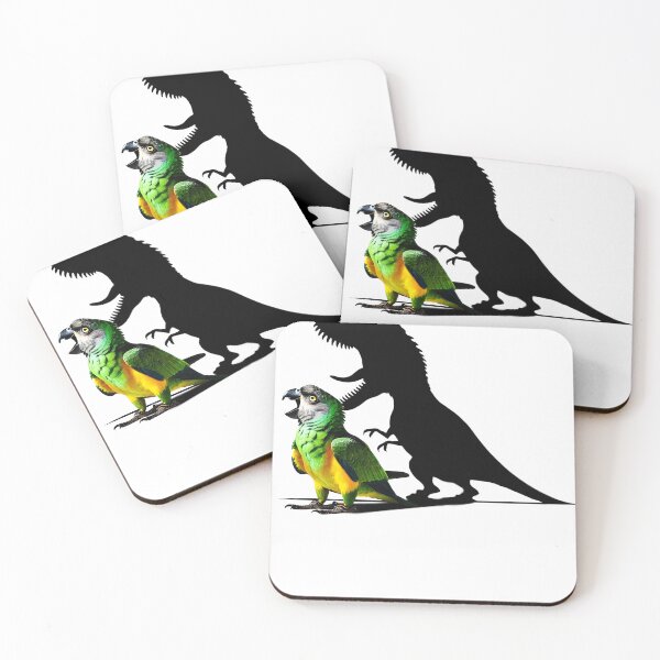 Item preview, Funny Screaming Senegal Parrot Dinosaur Lover Meme designed and sold by Kimberley King Art  King Art.