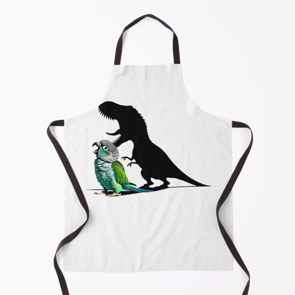 Item preview, Funny Screaming Turquoise Green Cheeked Conure Parrot Dinosaur Lover Meme designed and sold by Kimberley King Art  King Art.