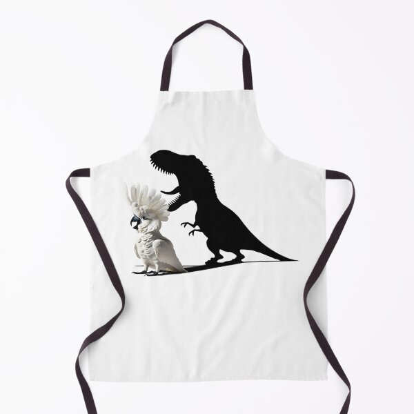 Item preview, Funny Screaming White Umbrella Cockatoo Parrot Dinosaur Lover Meme designed and sold by Kimberley King Art  King Art.