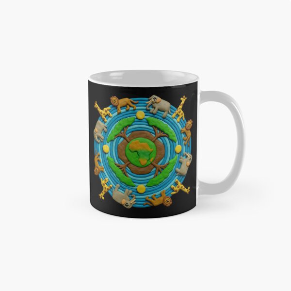 Item preview, African Serengeti Themed Mandala Style Art designed and sold by gorff.