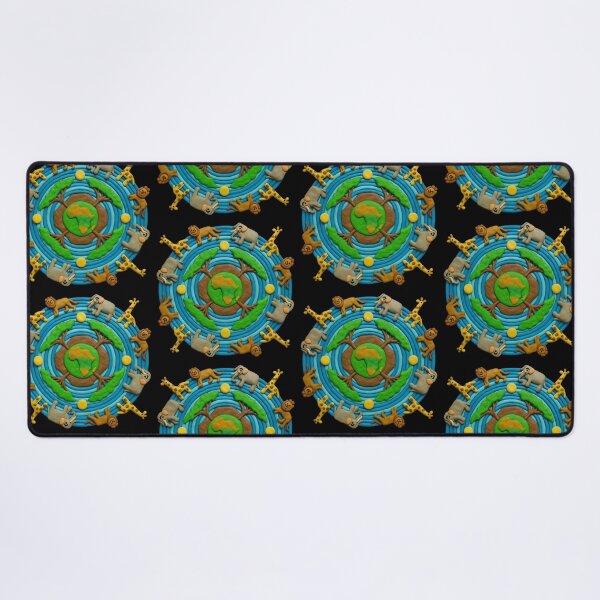 Item preview, African Serengeti Themed Mandala Style Art designed and sold by gorff.