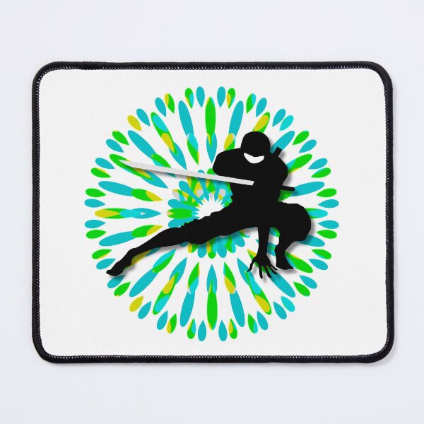 Item preview, Black Ninja And Green Firework, Japan Vibes. designed and sold by BelieveG.