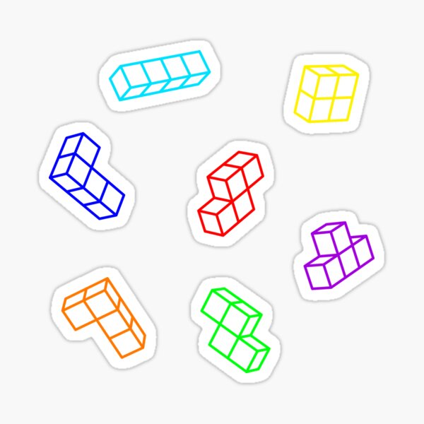 Item preview, Tetris Blocks designed and sold by TroyBolton17.