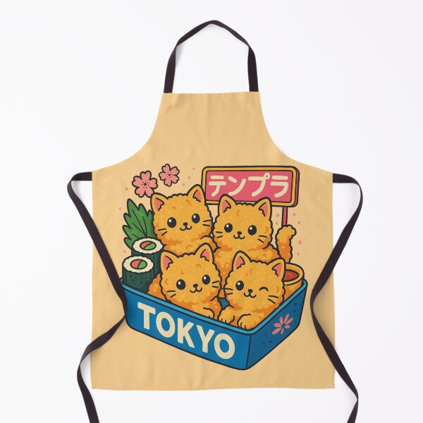 Item preview, Tokyo Tempura Kitty Nuggets – Funny Cute Design for Cat Lovers designed and sold by Globalcitytees.
