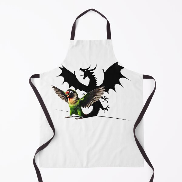 Item preview, Funny Screaming Black-cheeked Lovebird Parrot Dragon Lover Meme designed and sold by Kimberley King Art  King Art.