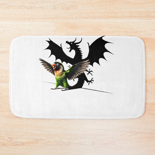 Item preview, Funny Screaming Black-cheeked Lovebird Parrot Dragon Lover Meme designed and sold by Kimberley King Art  King Art.