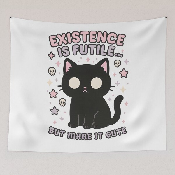 Item preview, Existence is Futile… But Make it Cute. designed and sold by Uglyandcute.