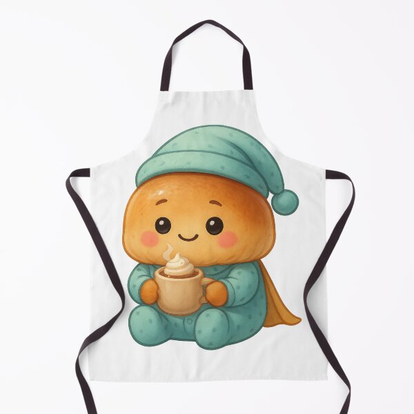 Item preview, Evening brioche – Pajamas & hot chocolate designed and sold by ReineDingo.