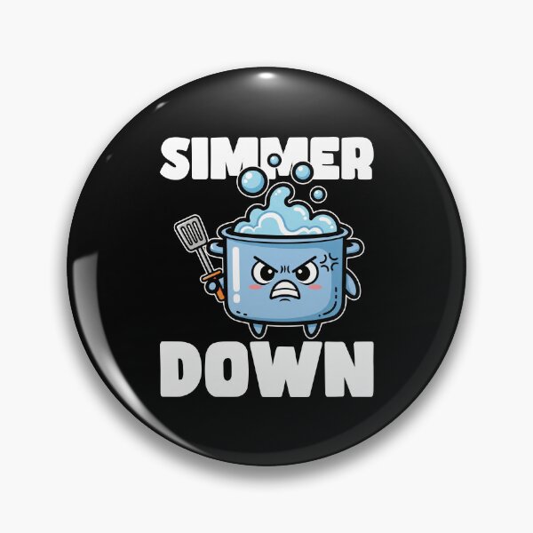 Item preview, SIMMER DOWN - CHEF GIFT designed and sold by KEF Custom.