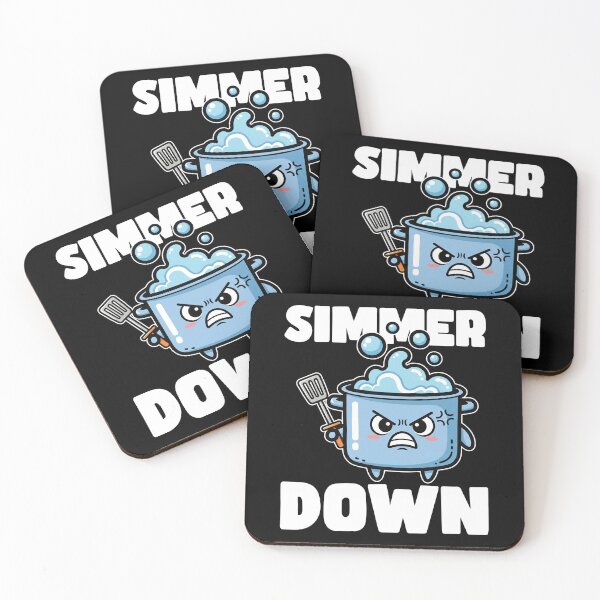 Item preview, SIMMER DOWN - CHEF GIFT designed and sold by KEF Custom.