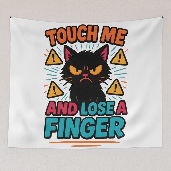 Item preview, Touch Me and Lose a Finger designed and sold by Uglyandcute.