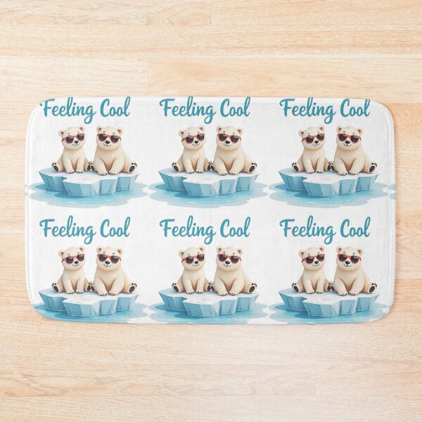 Item preview,  Feeling cool, cute polar bear with sunglasses designed and sold by nicnacc.
