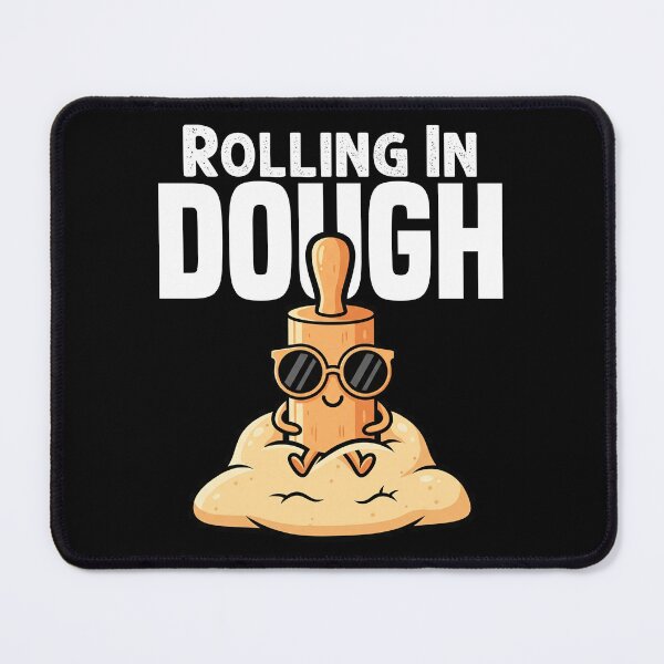 Item preview, ROLLING IN DOUGH - CHEF GIFT designed and sold by KEF Custom.
