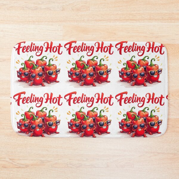 Item preview, Feeling hot, cute chilli peppers with sunglasses designed and sold by nicnacc.