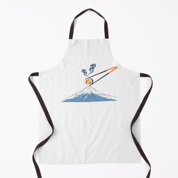Item preview, Sushi roll place above Mount Fuji. designed and sold by BelieveG.