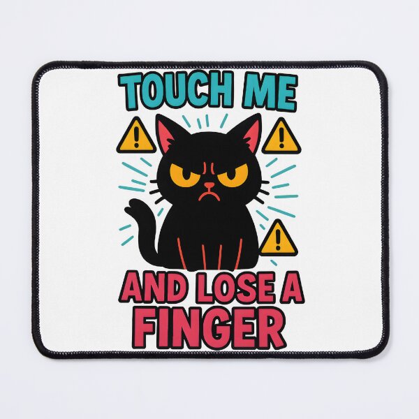 Item preview, Touch Me and Lose a Finger designed and sold by Uglyandcute.