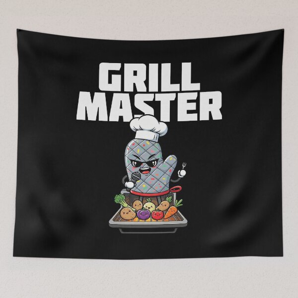 Item preview, THE GRILL MASTER - CHEF GIFT designed and sold by KEF Custom.