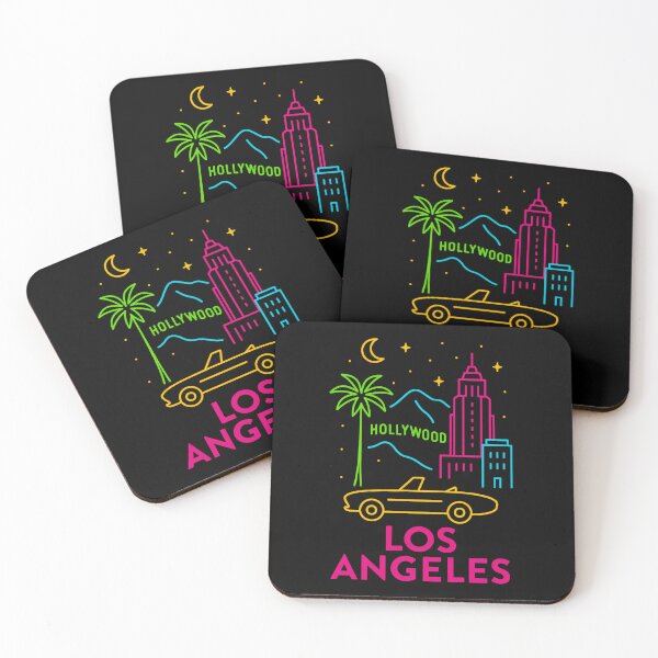 Item preview, Los Angeles Neon Skyline Collection: Futuristic City Lights designed and sold by Design_Your_Day.
