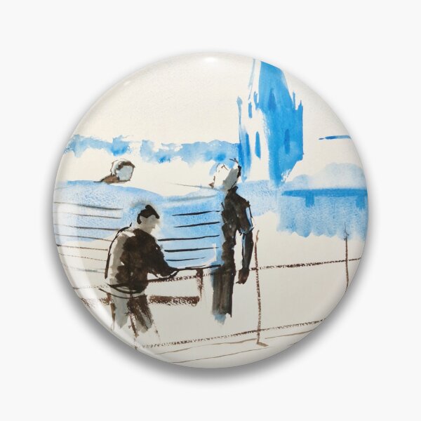 Item preview, Working men on roof top painting designed and sold by MikeJory.