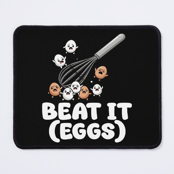 Item preview, BEAT IT, EGGS - CHEF GIFT designed and sold by KEF Custom.