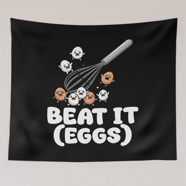 Item preview, BEAT IT, EGGS - CHEF GIFT designed and sold by KEF Custom.