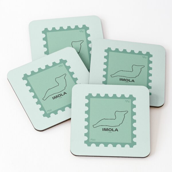 Item preview, Imola Circuit [stamp] designed and sold by VeritaDoodles.