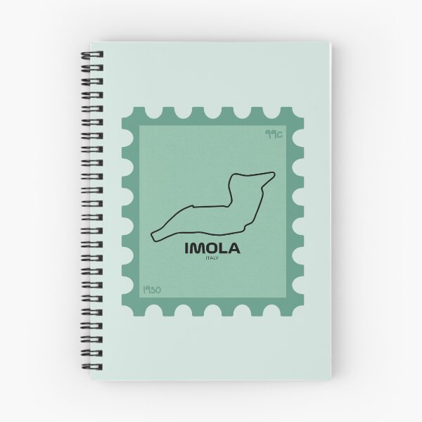 Item preview, Imola Circuit [stamp] designed and sold by VeritaDoodles.