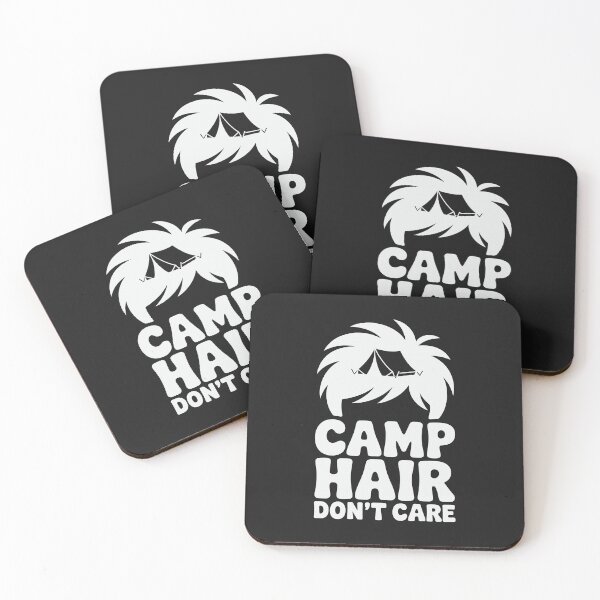 Item preview, Camp Hair Don't Care - v.6 - white designed and sold by QuirkySpark.