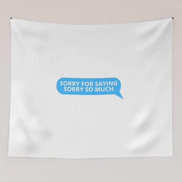 Item preview, sorry for saying sorry so much text designed and sold by sno0dle.