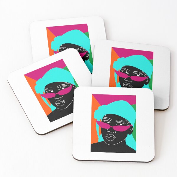 Item preview, Woman geometrics Painting designed and sold by Aurélia Durand POSTERS.