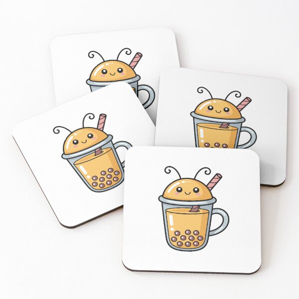 Item preview, bee bubble tea designed and sold by jkrphoto.