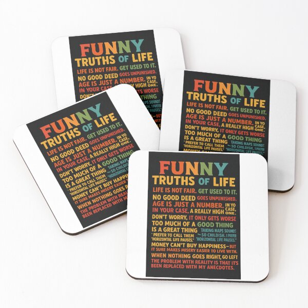 Item preview, Honest Life Lessons in Bright Colors designed and sold by DoodleManArt.