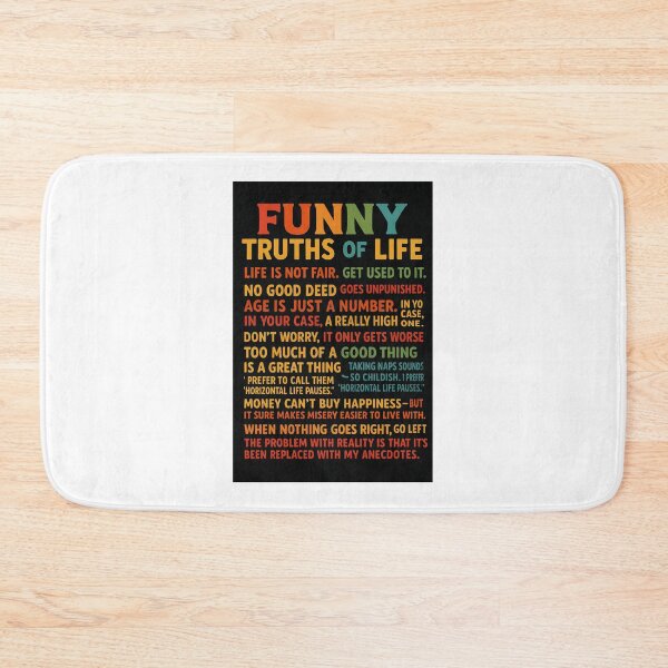 Item preview, Honest Life Lessons in Bright Colors designed and sold by DoodleManArt.